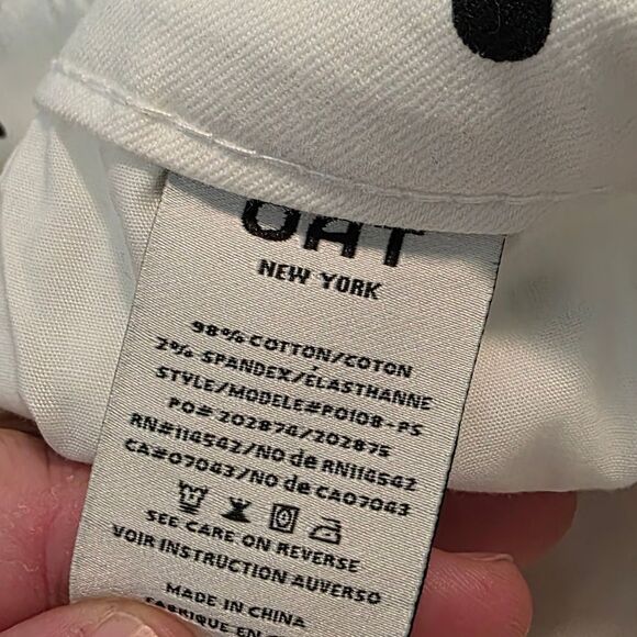 NWT- OAT NEW YORK Polka-Dot Jeans - Picture 8 of 10